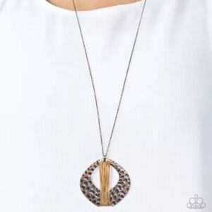 Paparazzi Copper Necklace with Pendant